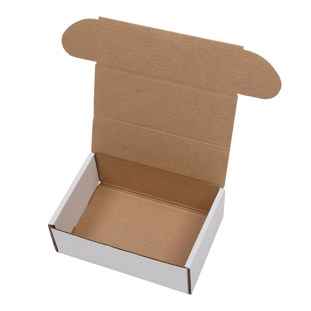 50 Corrugated Paper Boxes 6x4x2 inches(15.2x10x5CM) / 6x4x3 inches / 6x4x4 inches