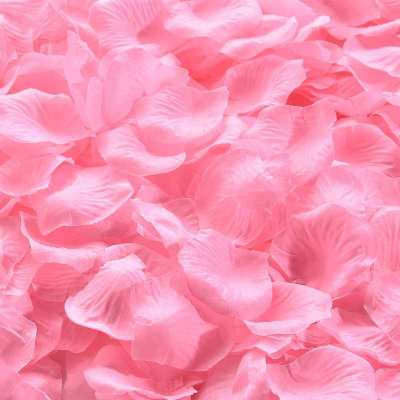 100/500/1000pcs Artificial Rose Petals Romantic Artificial Flower Silk Petals Valentine Day Wedding Flower Petal Decoration