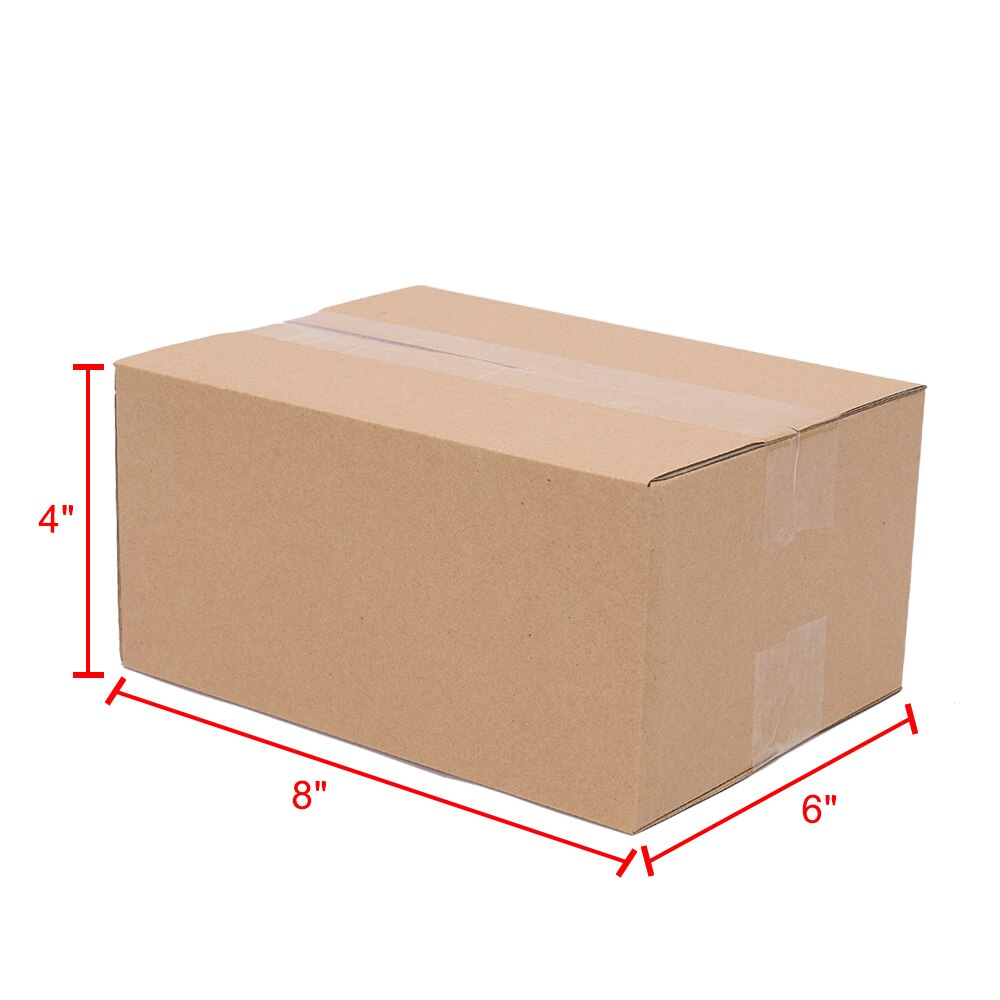 100 Corrugated Paper Boxes  Gigt Box 8x6x4&quot;（20.3*15.2*10cm）Yellow