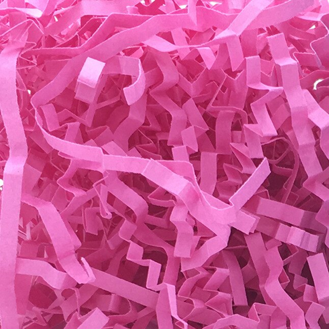 Glitter Metal Foil Bright Laser Rose Pink Gold Decor Confetti Shredded Crinkle Folds Craft Raffia Paper Gift Box Filler Material