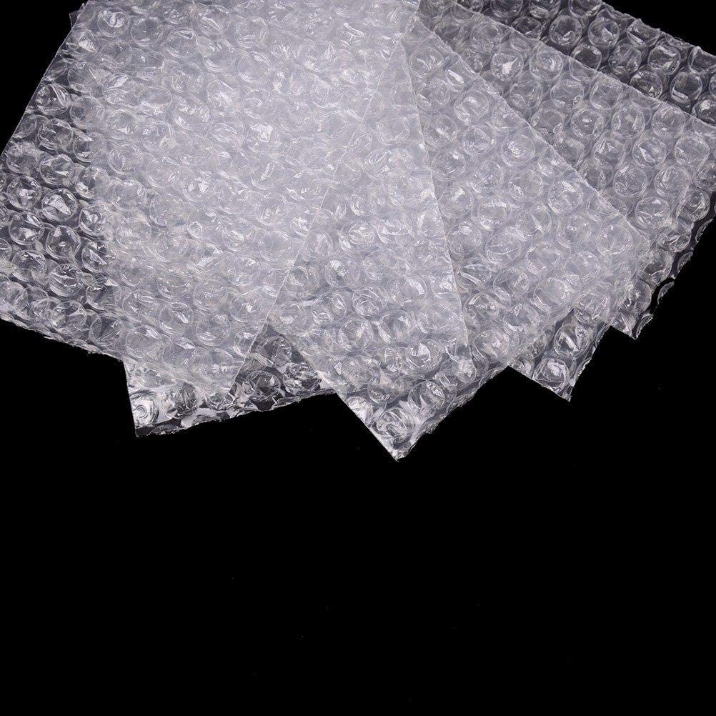 100 Pcs Clear Bubble Pouches Bags Protective Bubble Pouch Double Walled Cushion